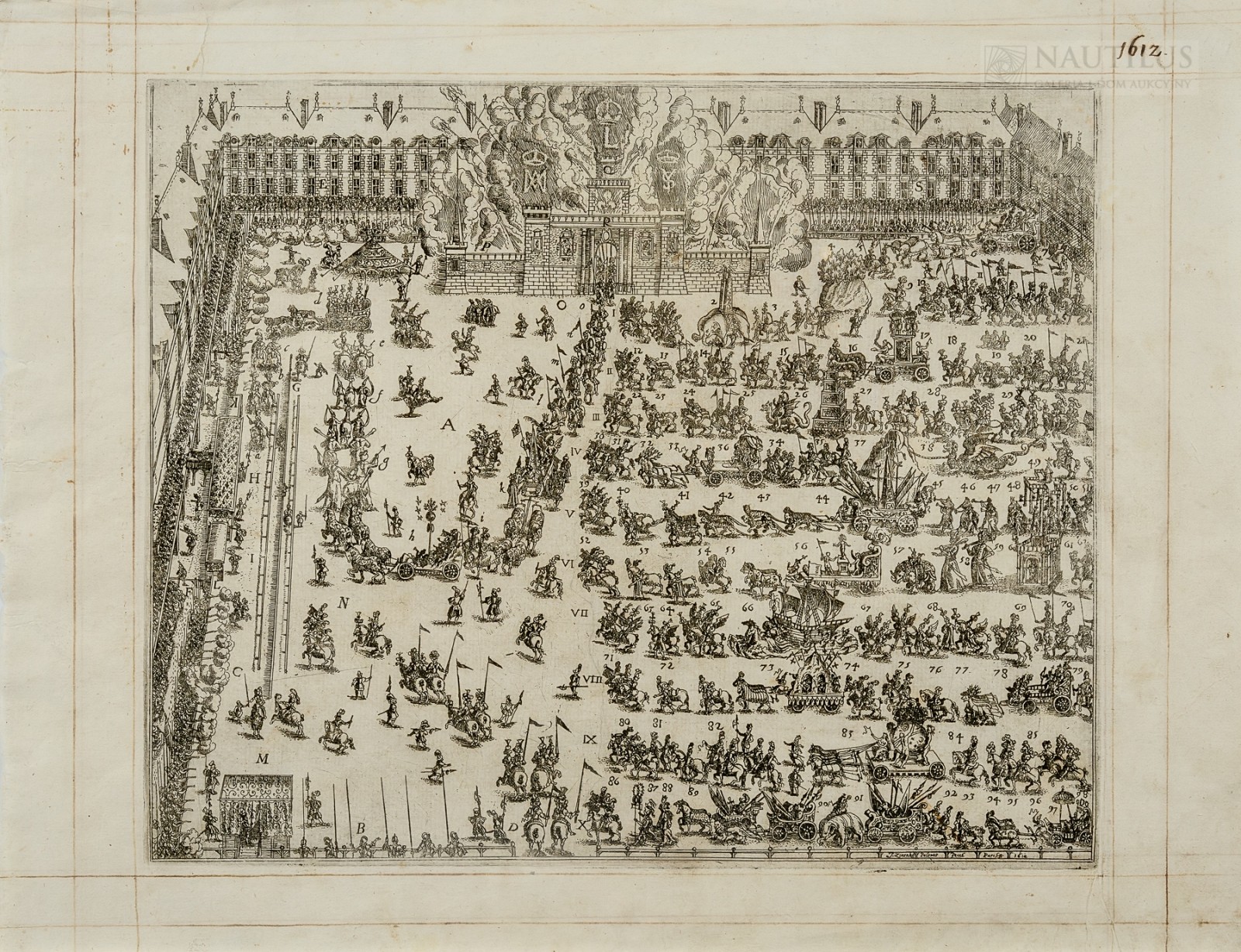 Karuzel w Paryżu na Placu Royale w 1612 (mniejszy)