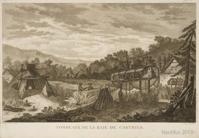 Tombeaux de la Baie de Castries [Groby w zatoce de Castries]