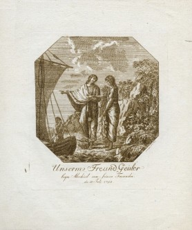 Unserm Freund Geisler beym Abschied von seinen Freunden den 28 July 1793 [Naszemu Przyjacielowi Geisslerowi przy pożegnaniu 28 l, 1793