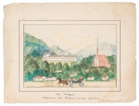 Delatyn. Panorama, 1861