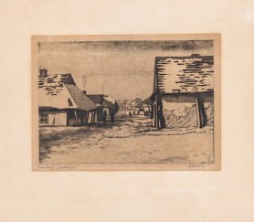 Zawichost. Domy drewniane, przed 1918