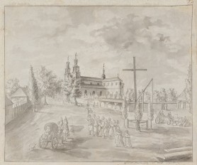 Kraków. Kościół św. Floriana na Kleparzu, 1826