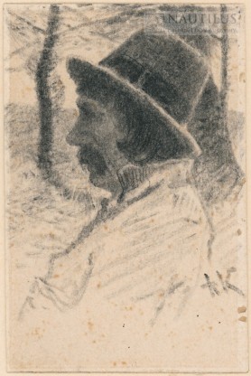 Portret chłopa, koniec XIX wieku