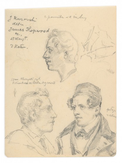Józef Pieniążek, Portrety Juliusza Słowackiego wg. XIX wiecznych rycin