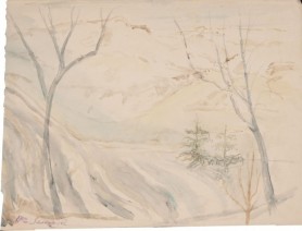 Pejzaż górski, 1942