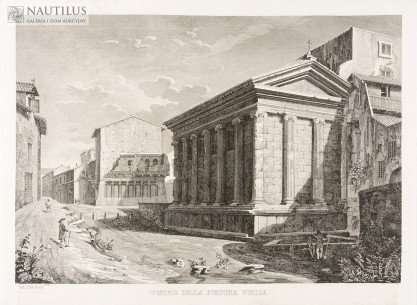 A. Piggoli, Rzym, Tempio della Fortuna Virille