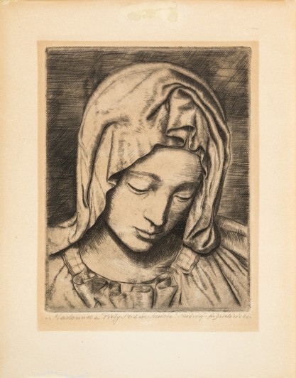 Kazimierz Dzieliński, Madonna z Piety Michała Anioła