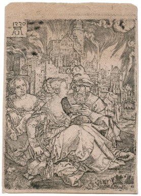 Lot i jego córki, 1530