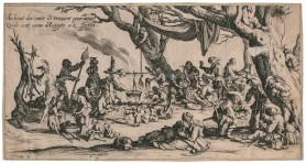 Cygański festyn z okazji narodzin, 1621