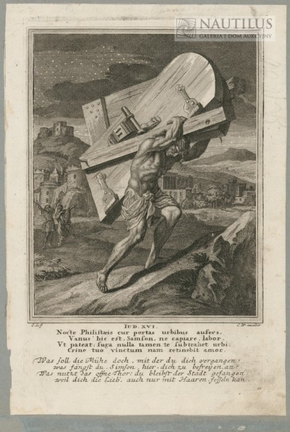 Caspar Luyken, Samson dźwigający wrota do miasta