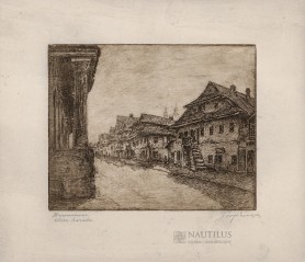 Krzemieniec. Ulica Szeroka, 1926