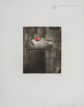 Martwa natura z czerwonym jabłkiem, 1978