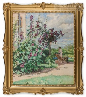 Malwy w ogrodzie, początek lat 30. XX wieku