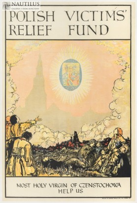 Plakat Polish Victims Relief Found, 1915