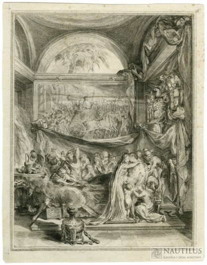 Nicolas Poussin, La Mort de Germanicus [Śmierć Germanika]